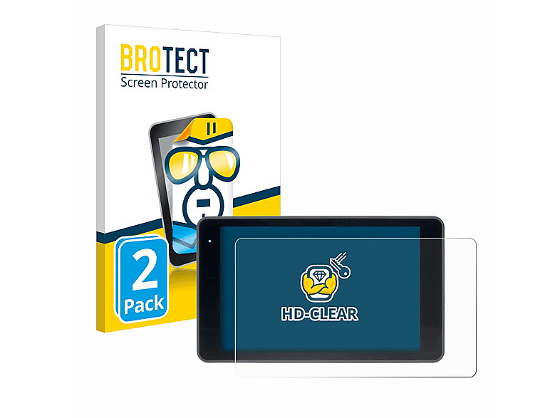 BROTECT 2x klare Schutzfolie(für YoloLiv YoloBox Pro)