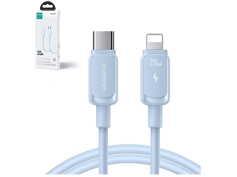 JOYROOM USB C – Iphone -Kabel  1,2 m, Ladekabel, Blau