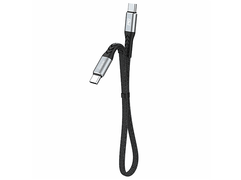 DUDAO L10C USB Typ C Ladekabel, - Typ C, USB Schwarz