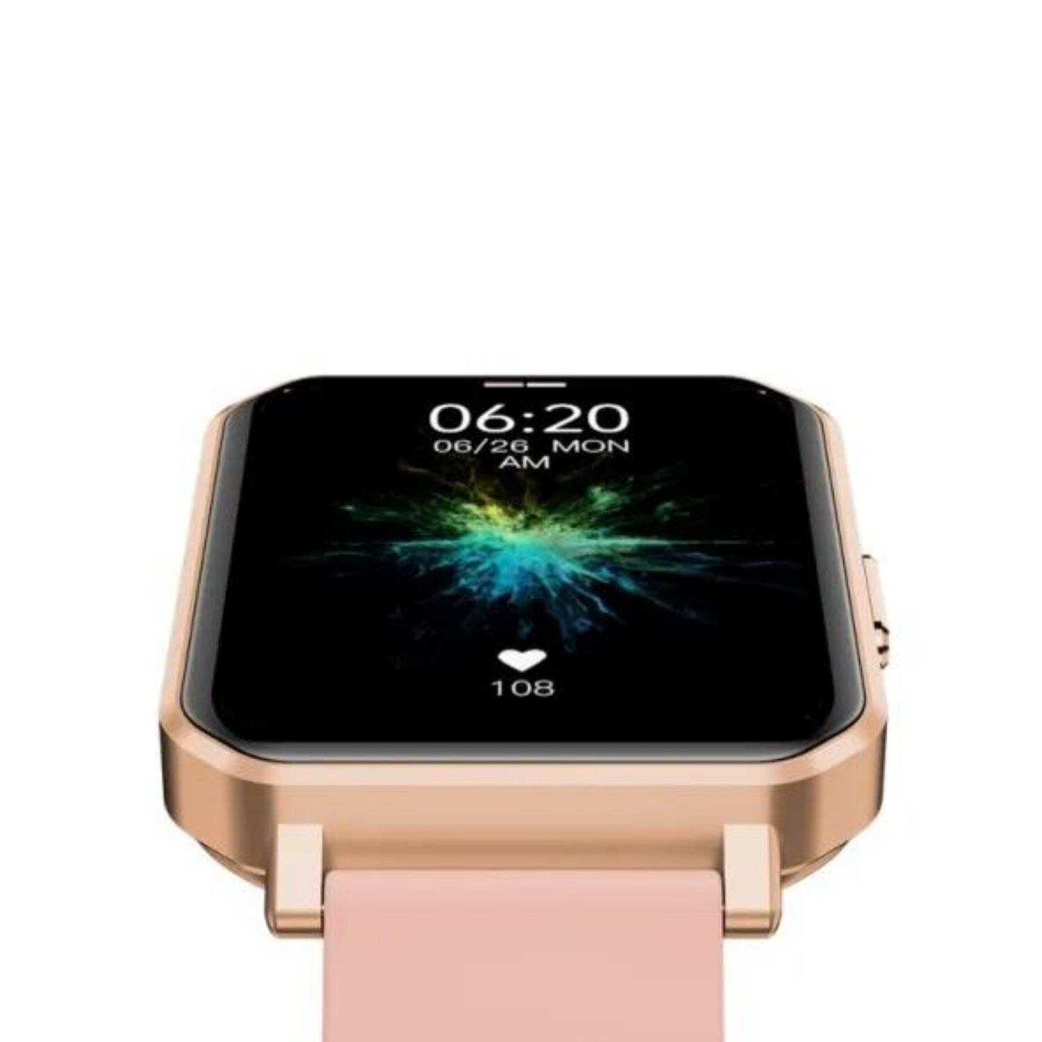 MAXCOM Smartwatch Vitality Pro Gold Silikon,