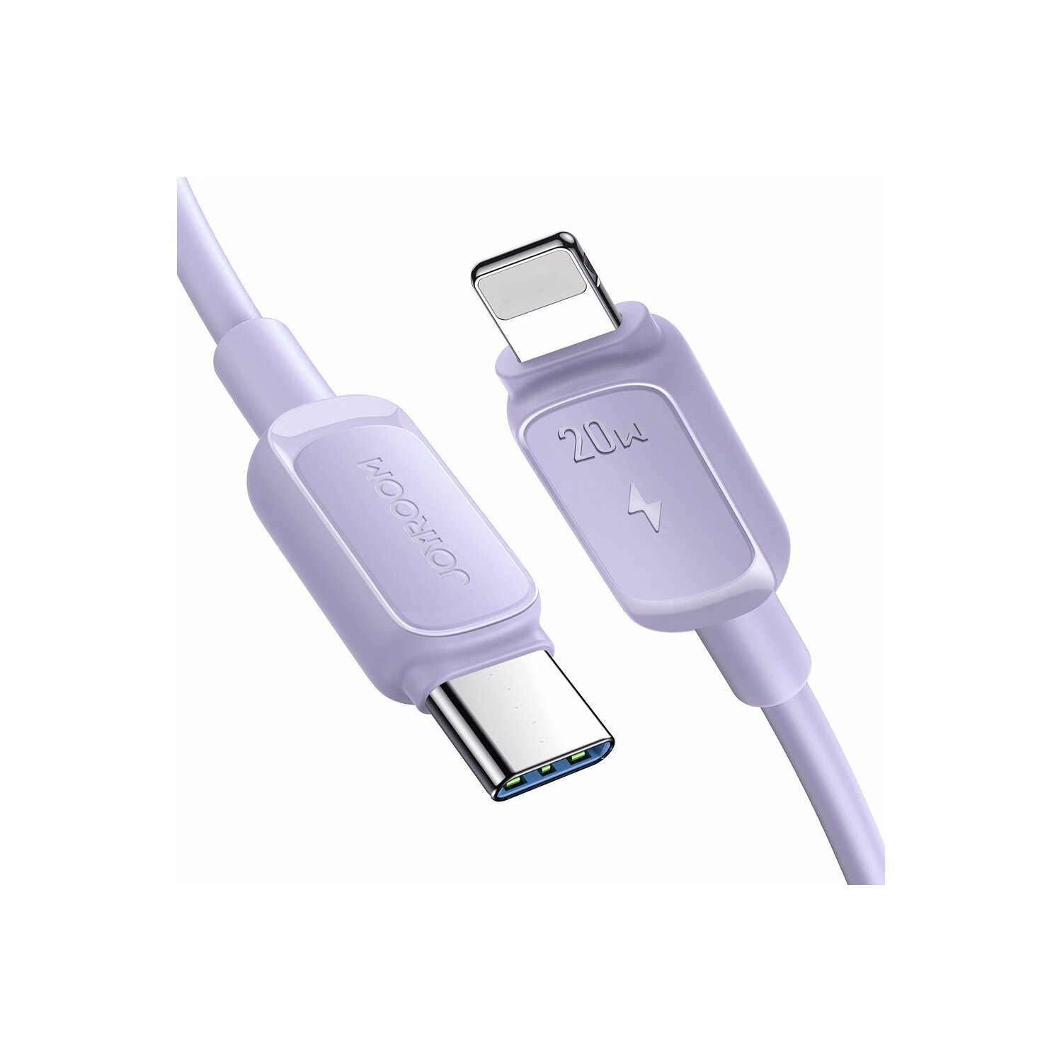 JOYROOM USB C – m, 1,2 -Kabel Lila Iphone Ladekabel