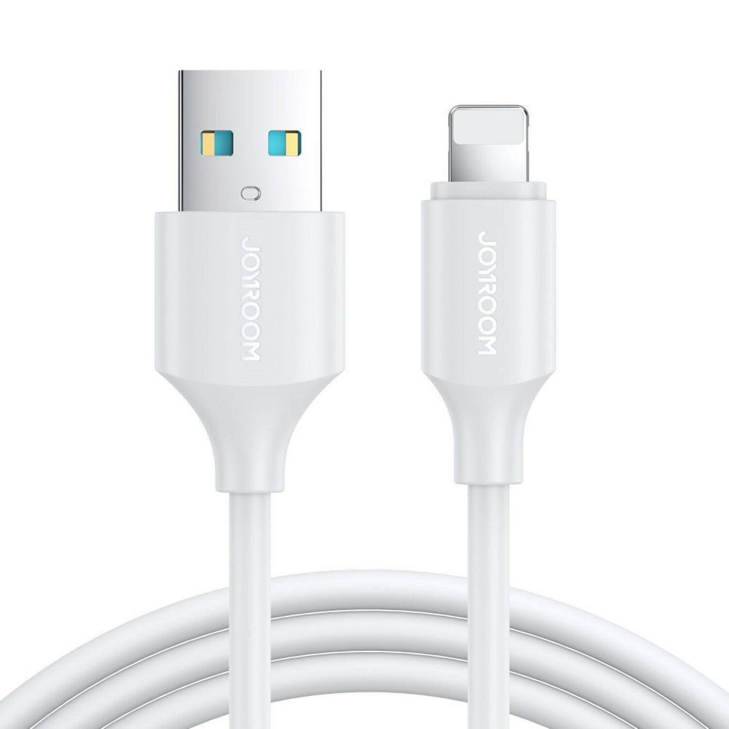 USB JOYROOM zu Weiß 2,4A, Joyroom Ladekabel, iPhone 2m