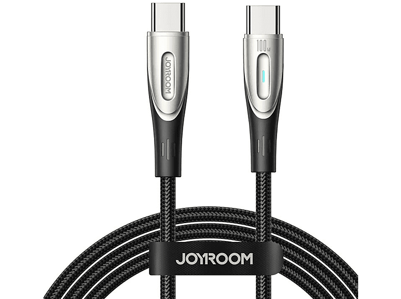 JOYROOM Star-Light Series Ladekabel, 100 USB-C / m, SA27-CC5 USB-C Schwarz W 3