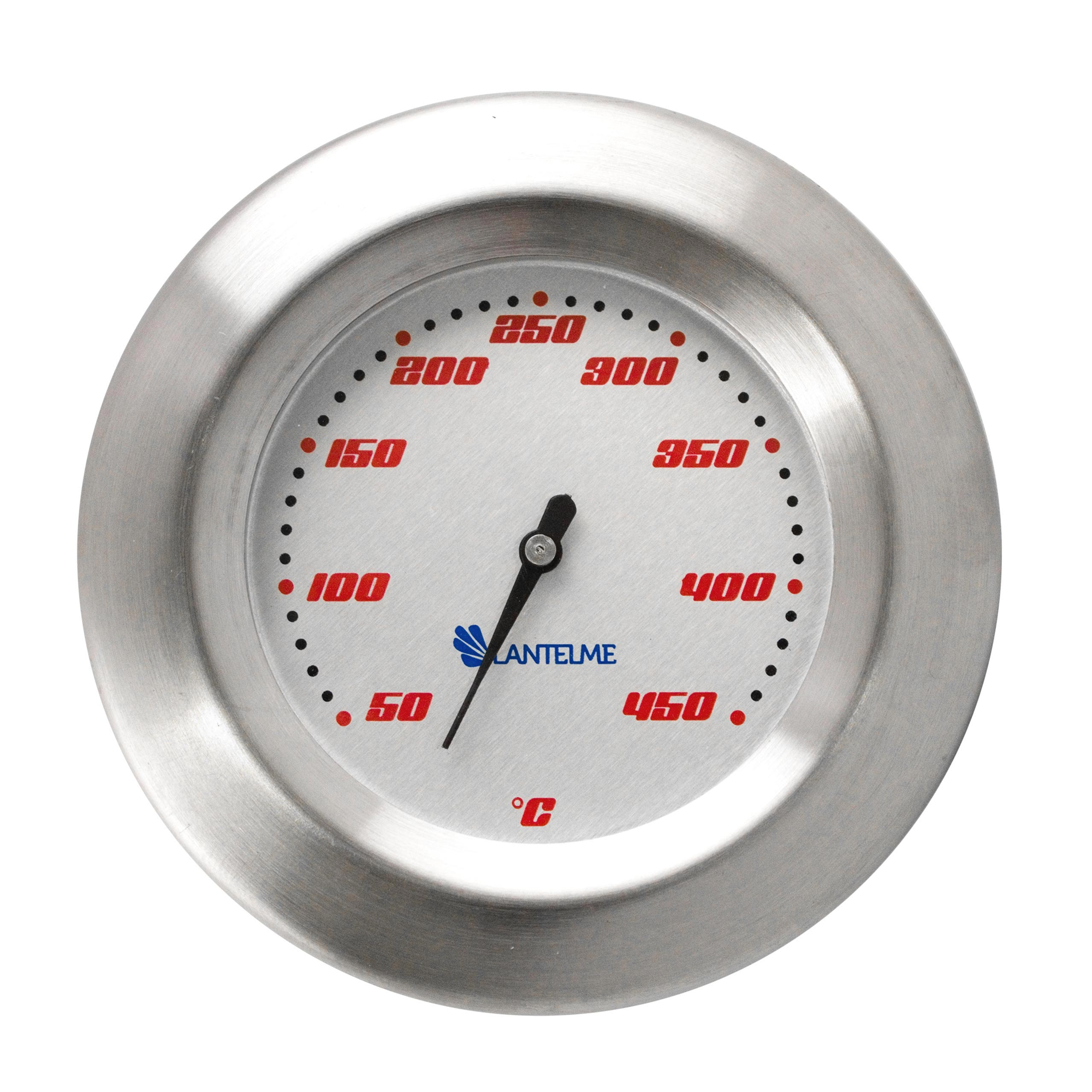 Grill Thermometer, LANTELME Smoker & Silber Deckel