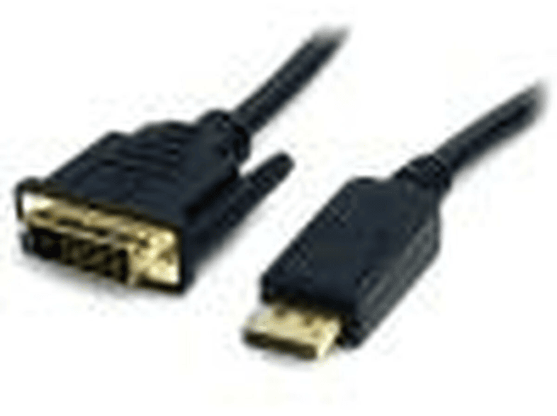 STARTECH DP2DVI2MM6 DisplayPort-Kabel zu DVI, Schwarz