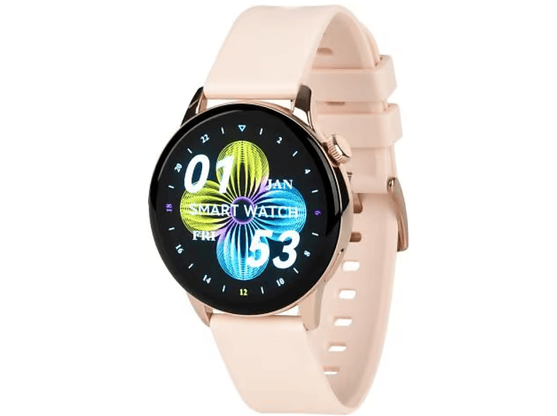 MAXCOM Ania Kruk Natural Stone Bracelet Smartwatch Silikon, Gold