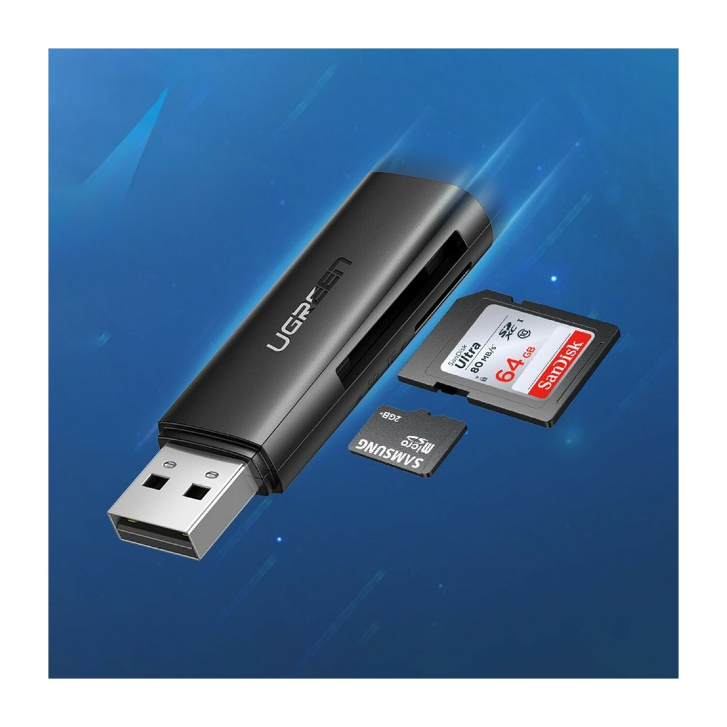 UGREEN 3.0 USB 512 Kartenleser CM264 GB