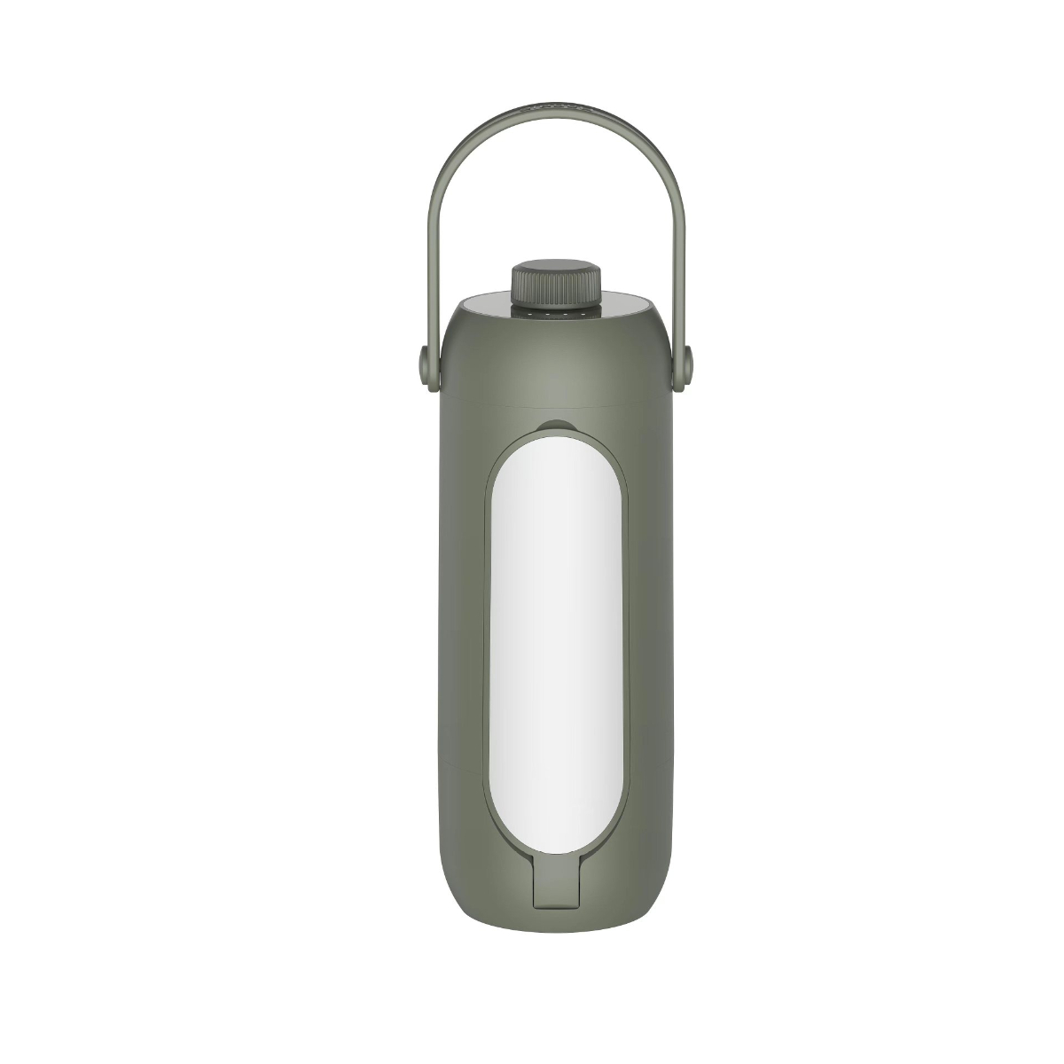 Campinglicht USB über wiederaufladbar faltbar, LACAMAX - beleuchtet, Gelb Tragbares Camping-Lampe Weiß,