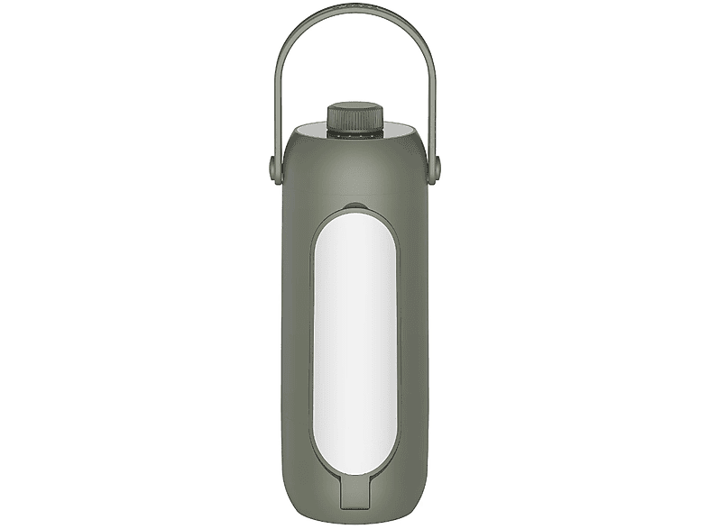 LACAMAX Tragbares Campinglicht - Weiß, faltbar, Camping-Lampe Gelb beleuchtet, USB über wiederaufladbar