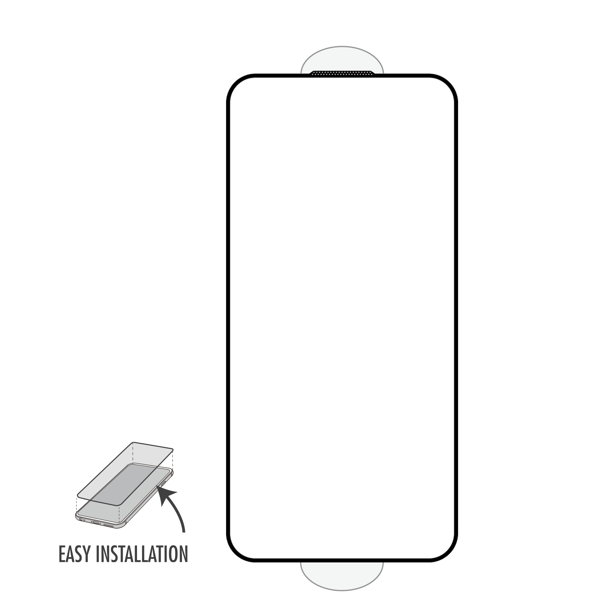 15) Tempered SKECH iPhone Schutzglas(für Apple Glass