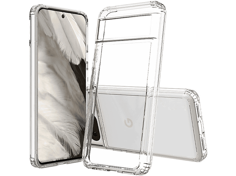JT BERLIN Pankow Clear, Backcover, Google, Pixel 8, transparent | Backcover