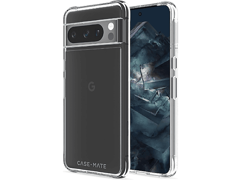 Pixel Clear, 8 Google, Pro, Tough CASE-MATE Backcover, Transparent