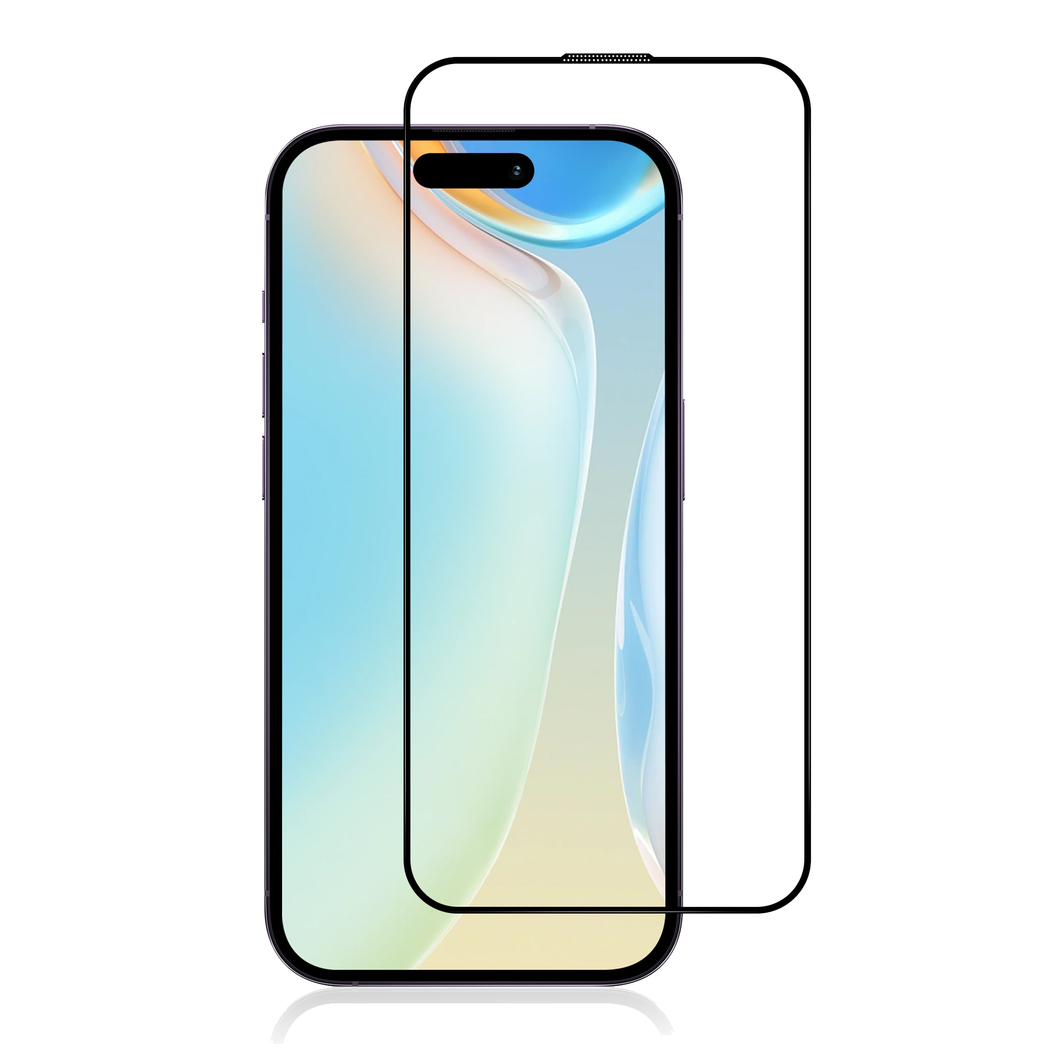 Tempered Pro iPhone SKECH Schutzglas(für Apple Glass Max) 15