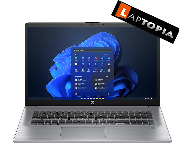 Office GB Pro Prozessor, GB 64 Windows Core mit i7 470 RAM, + ProBook Intel® i7-1355U, Notebook Pro, 2021 Zoll 1000 11 SSD, G10, Silber 17,3 Display, HP Core™