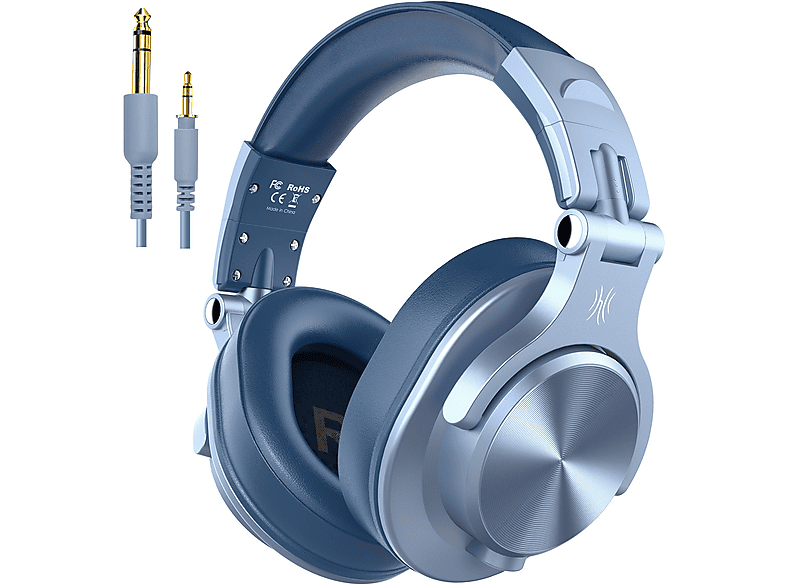 ONEODIO A70 Headphones, Over-ear Bluetooth-Kopfhörer Blau