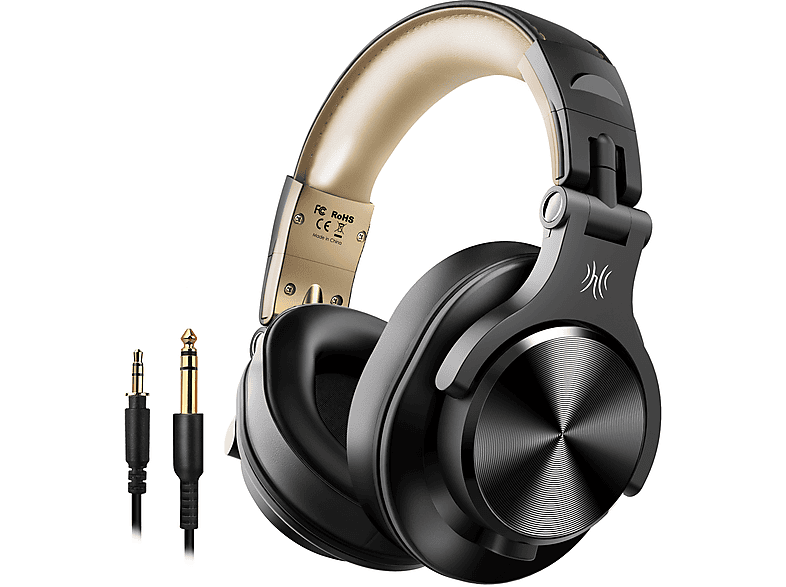 ONEODIO A70 Headphones, Overear BluetoothKopfhörer Gold MediaMarkt