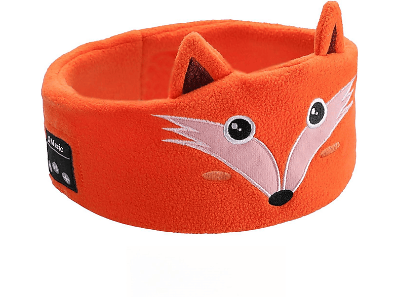 INF Schlafkopfhörer / Schlafmaske mit Bluetooth-Kopfhörern, In-ear Kopfhörer Bluetooth orange