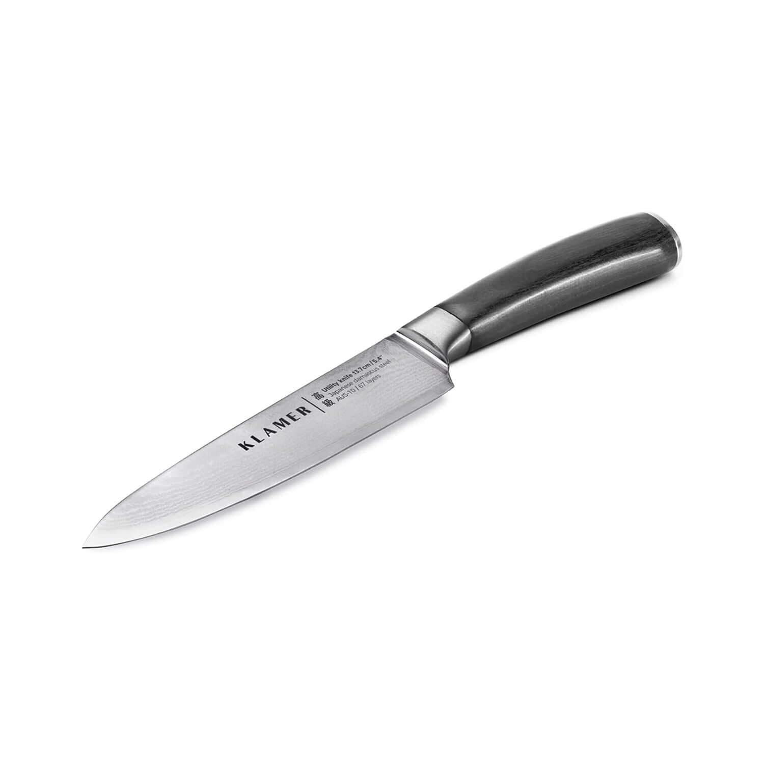 Damast Allzweckmesser Messer KLAMER 13.7cm