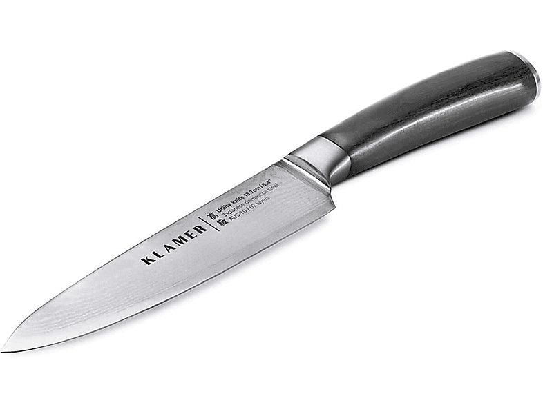 13.7cm Allzweckmesser KLAMER Messer Damast