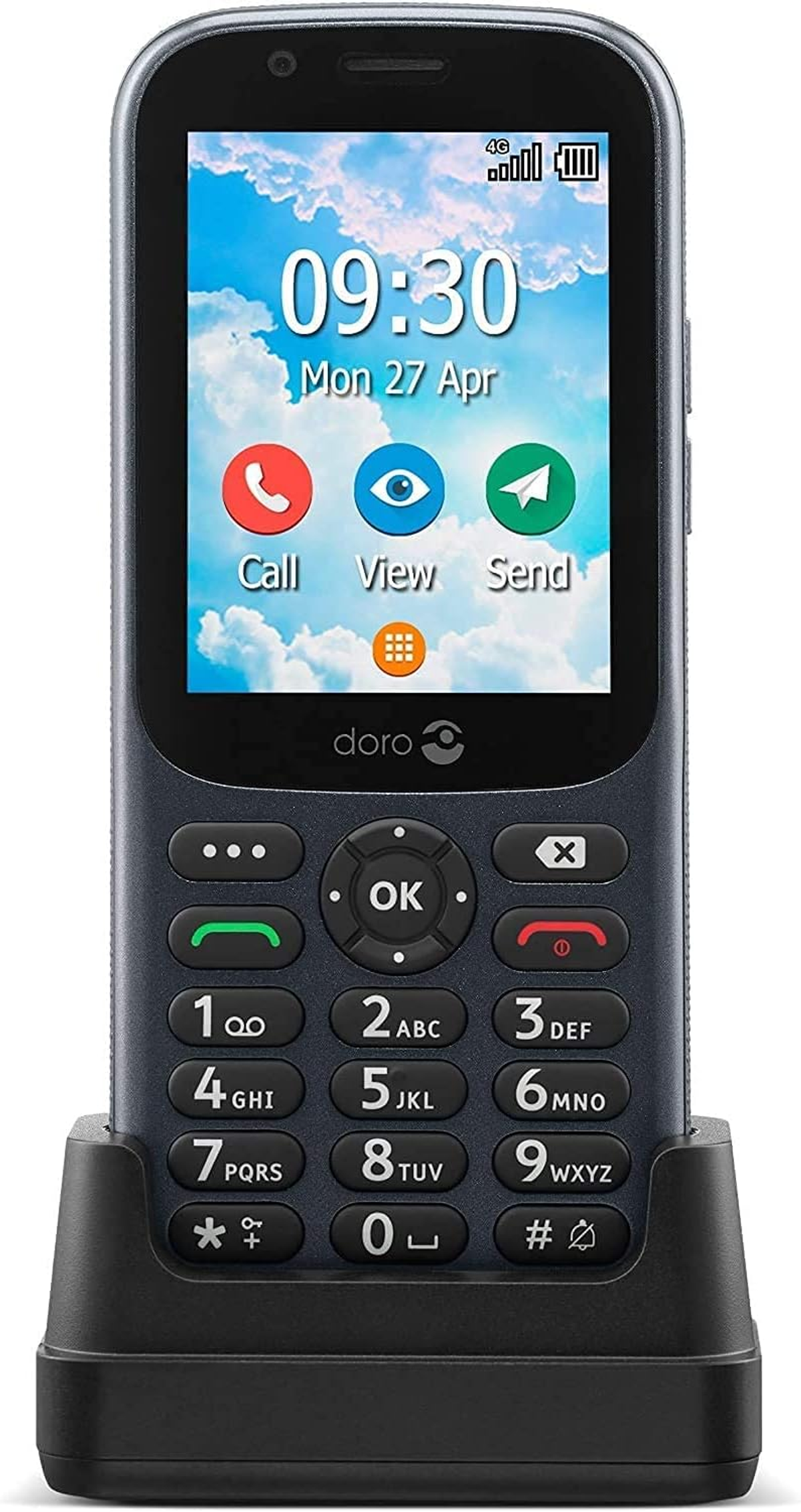 DORO Grau 731X Mobiltelefon,