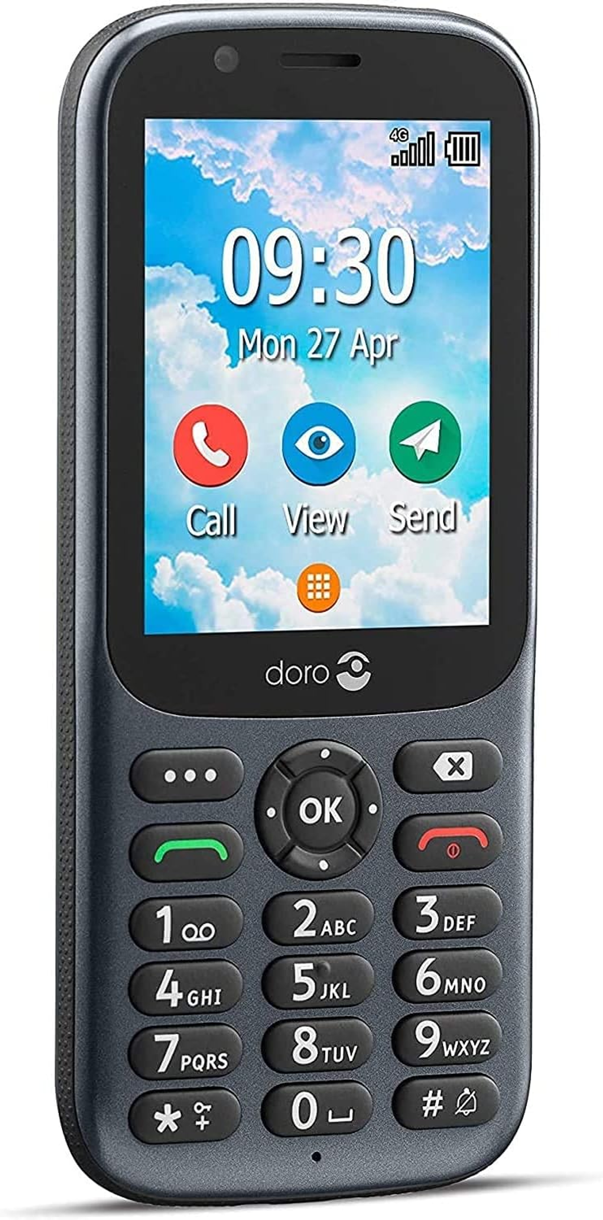 DORO 731X Mobiltelefon, Grau