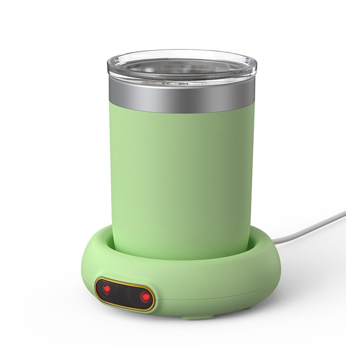BRIGHTAKE USB THERMOSTABILE Heizuntersetzer Untersetzer - Basis, Leicht Coaster und Kaffeewärmer Beheizte Smart Energiesparend
