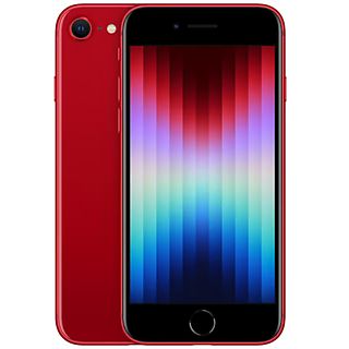 REACONDICIONADO C: Móvil - APPLE iPhone SE (3ª gen.), Rojo, 256 GB, 4 GB RAM, 4,7 ", Chip A15 Bionic, iOS