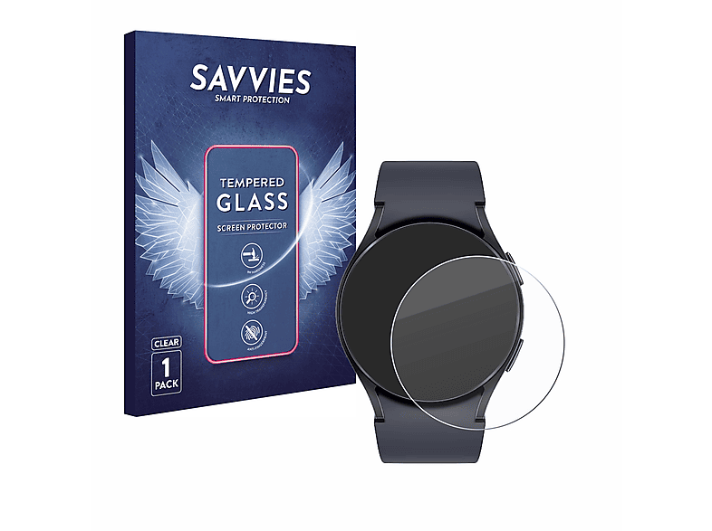 Schutzglas(für Galaxy Watch Samsung SAVVIES 9H 6 (44 mm)) klares