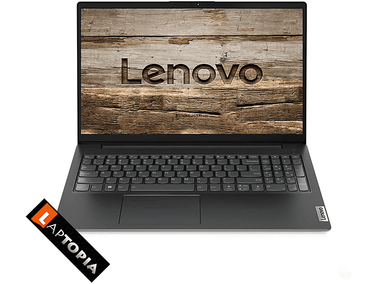 LENOVO V15-IJL-G2, Intel N5100, Windows 11 Pro + Office 2021 Pro, Notebook mit 15,6 Zoll Display, Intel® Celeron® Prozessor, 8 GB RAM, 500 GB SSD, UHD Graphics, Schwarz