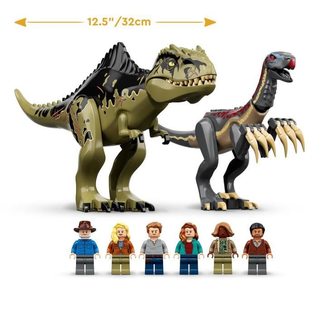 LEGO 76949 THERIZINOSAURUS-ANGRIFF & GIGANOTOSAURUS Bausatz