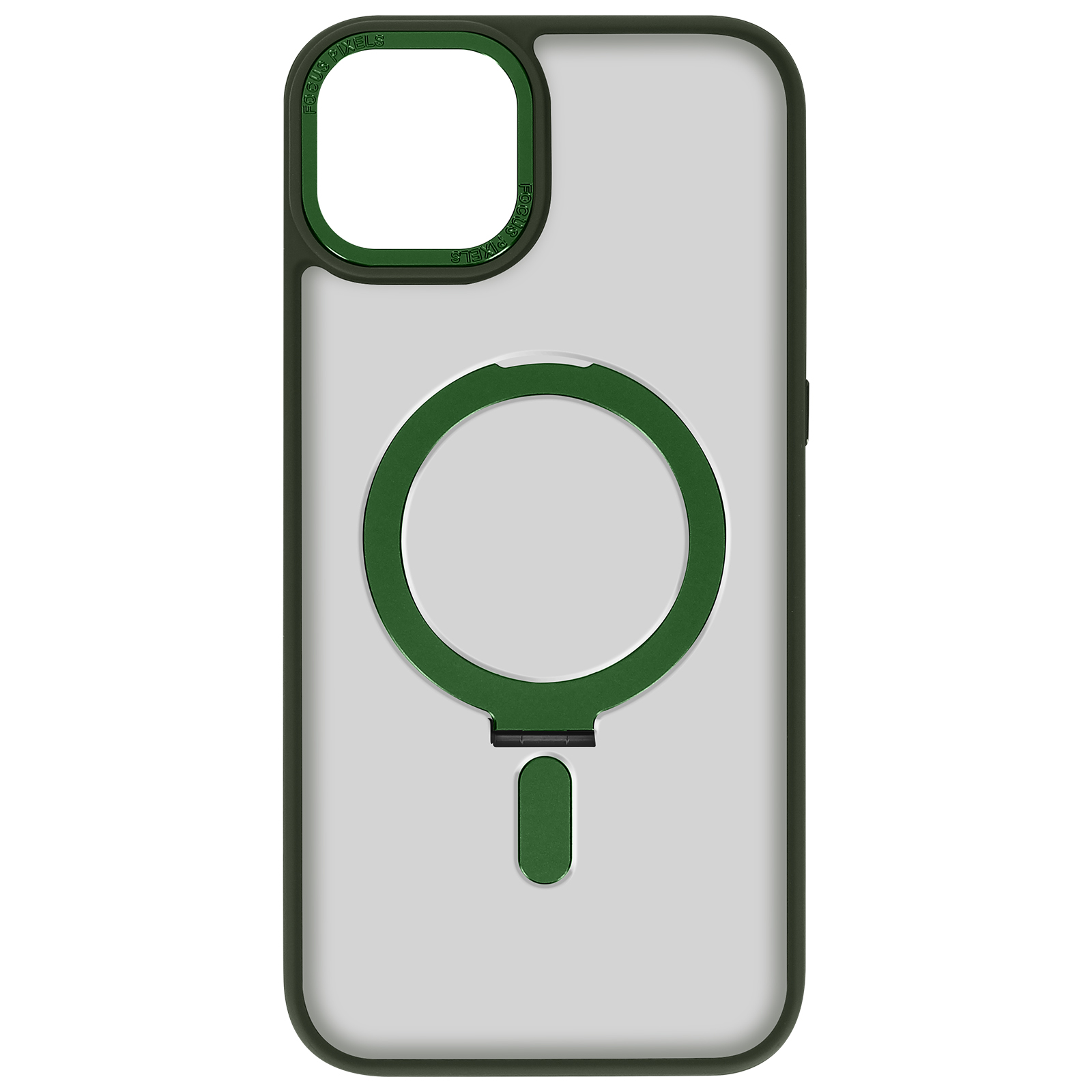 Series, Backcover, AVIZAR 15 MagSafe Apple, Ringhalterung Hülle, Plus, Grün iPhone