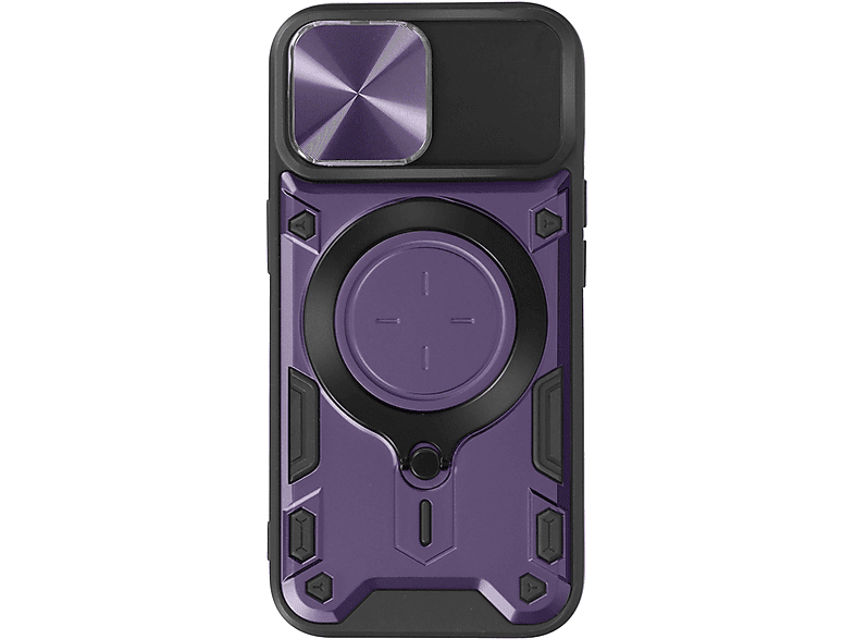 Kameraschutz Violett Backcover, 15 Apple, AVIZAR MagSafe iPhone Plus, Series, Hülle,