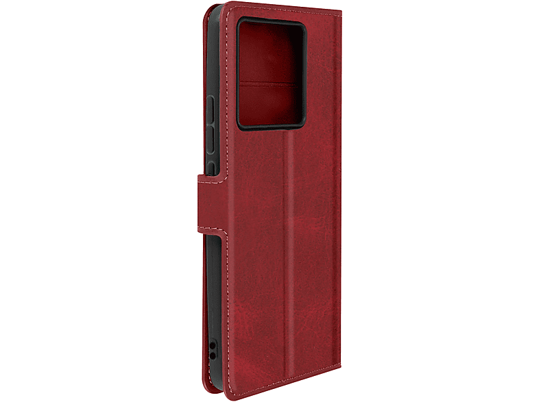 AVIZAR Vintage Series, Bookcover, Xiaomi, 13T Pro, Weinrot
