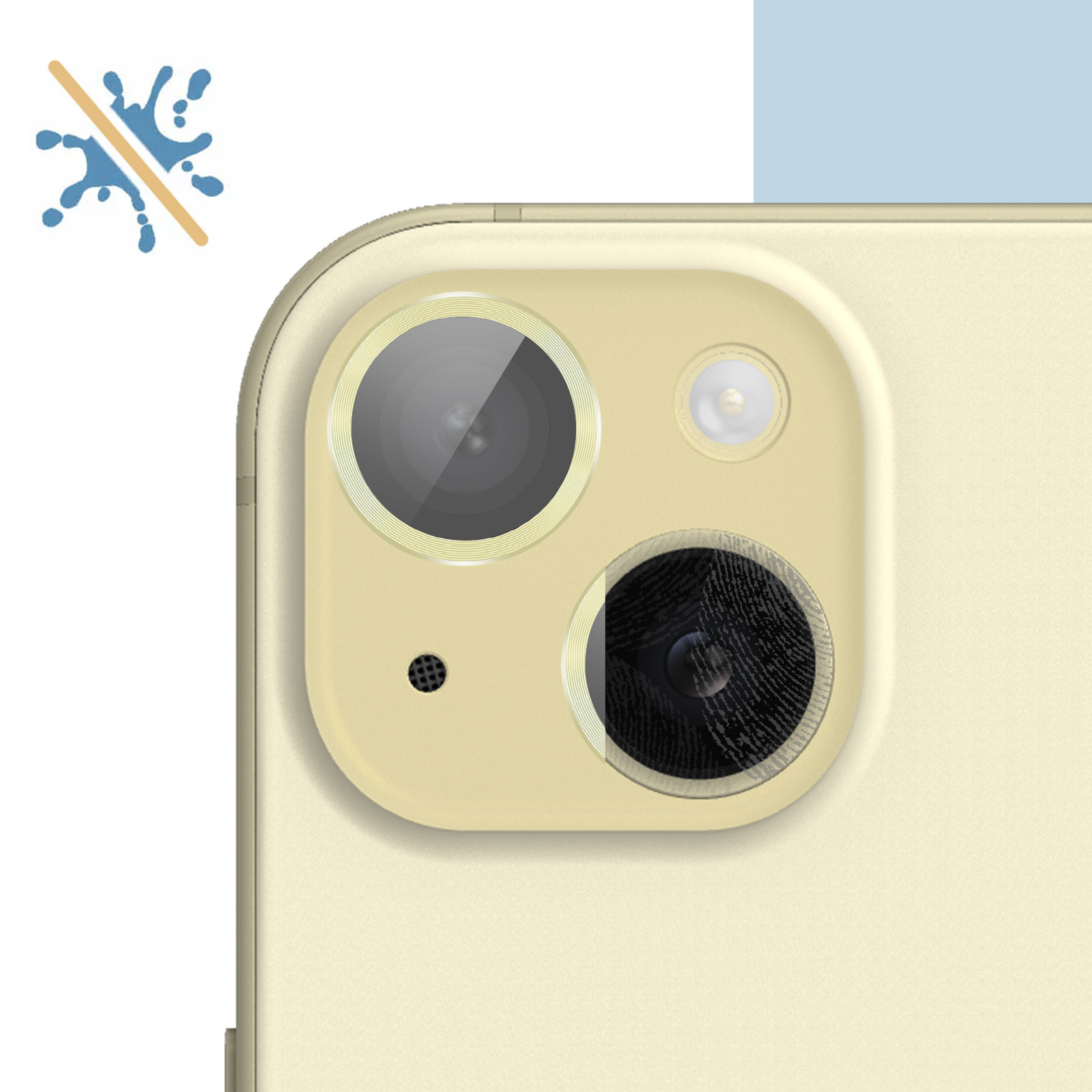 15 ENKAY Plus) Apple Color Schutzfolie(für Series iPhone