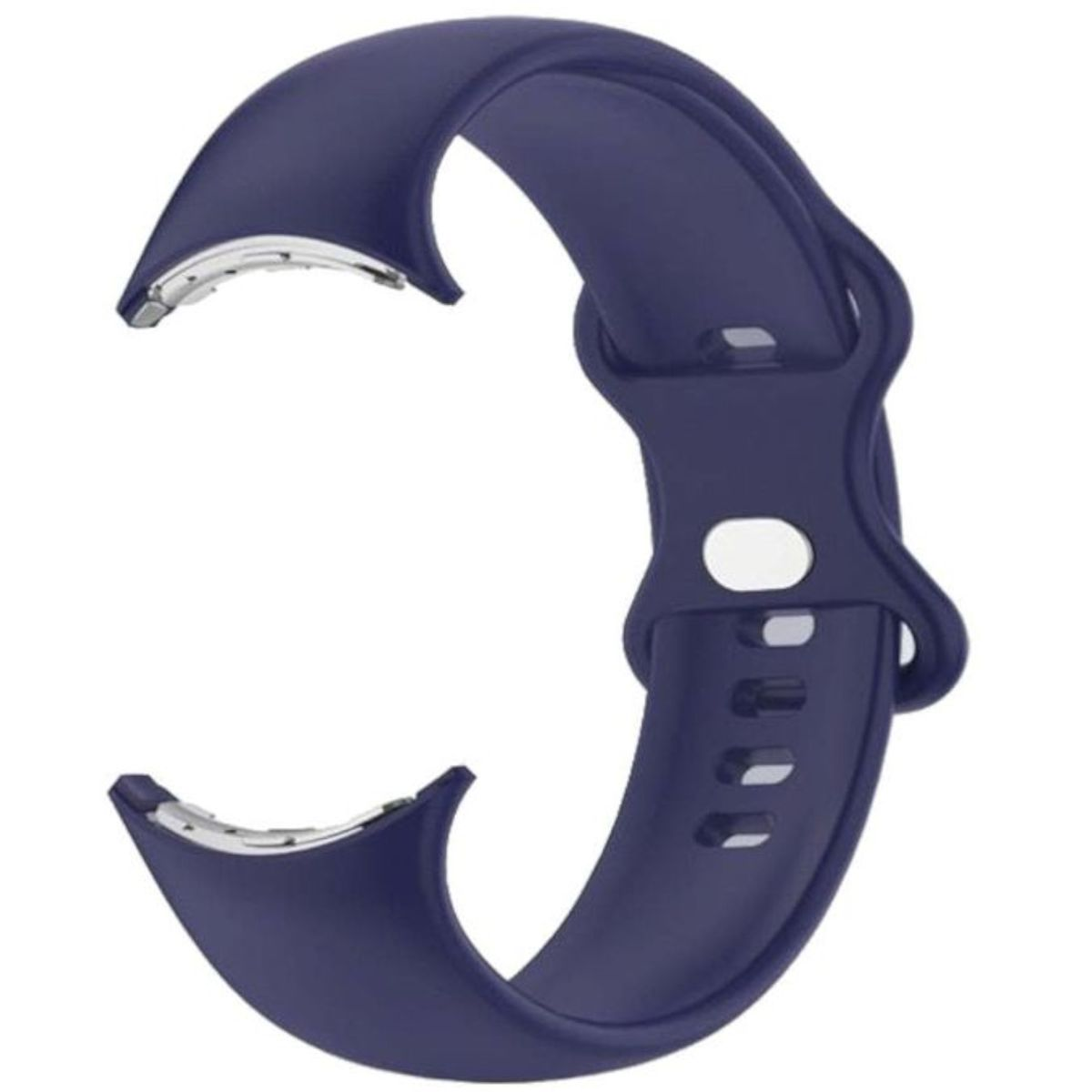 Band Silikon Ersatzarmband, Google, Kunststoff / Watch Sport 2, Design + Blau Größe L, 1 WIGENTO Pixel
