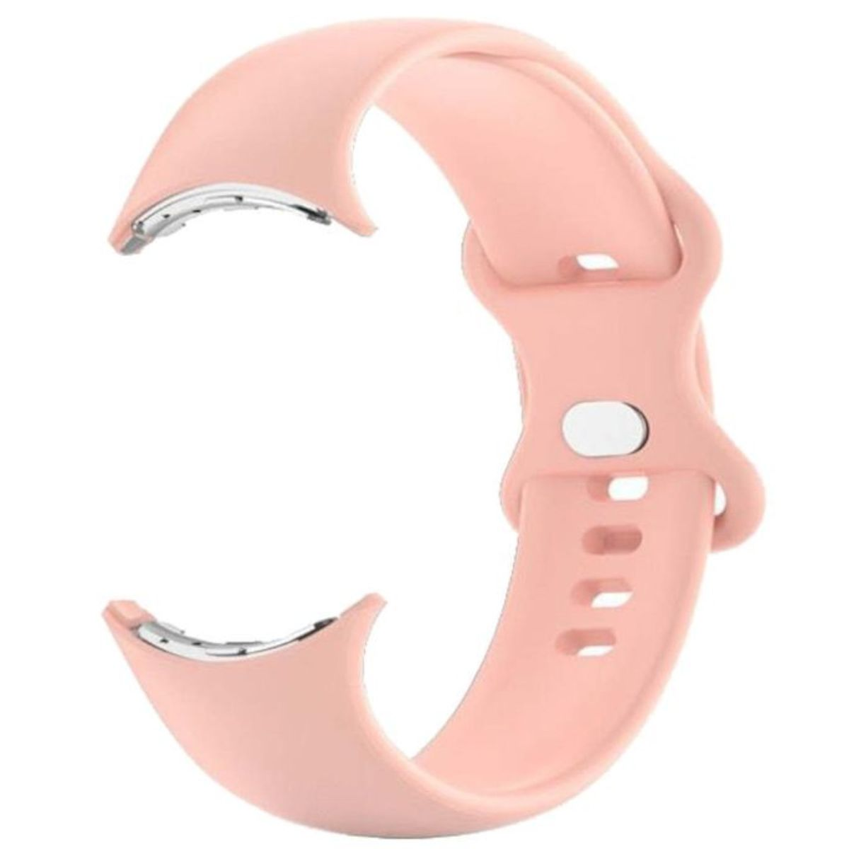 Kunststoff 1 Pixel / 2, Größe Design Ersatzarmband, Google, L, + Rosa Band Silikon Sport Watch WIGENTO