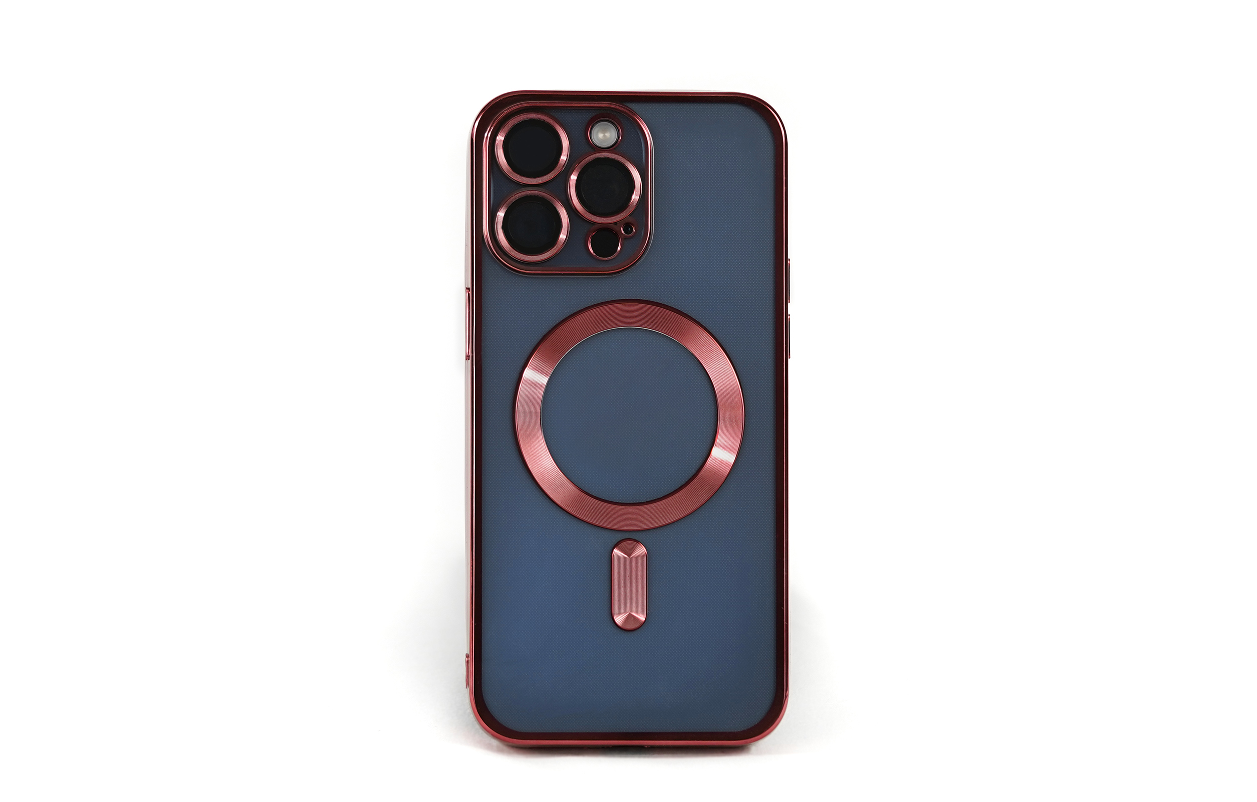 ARRIVLY Silikon Hülle MagSafe-kompatible, Backcover, 15 Rot Apple, iPhone Pro