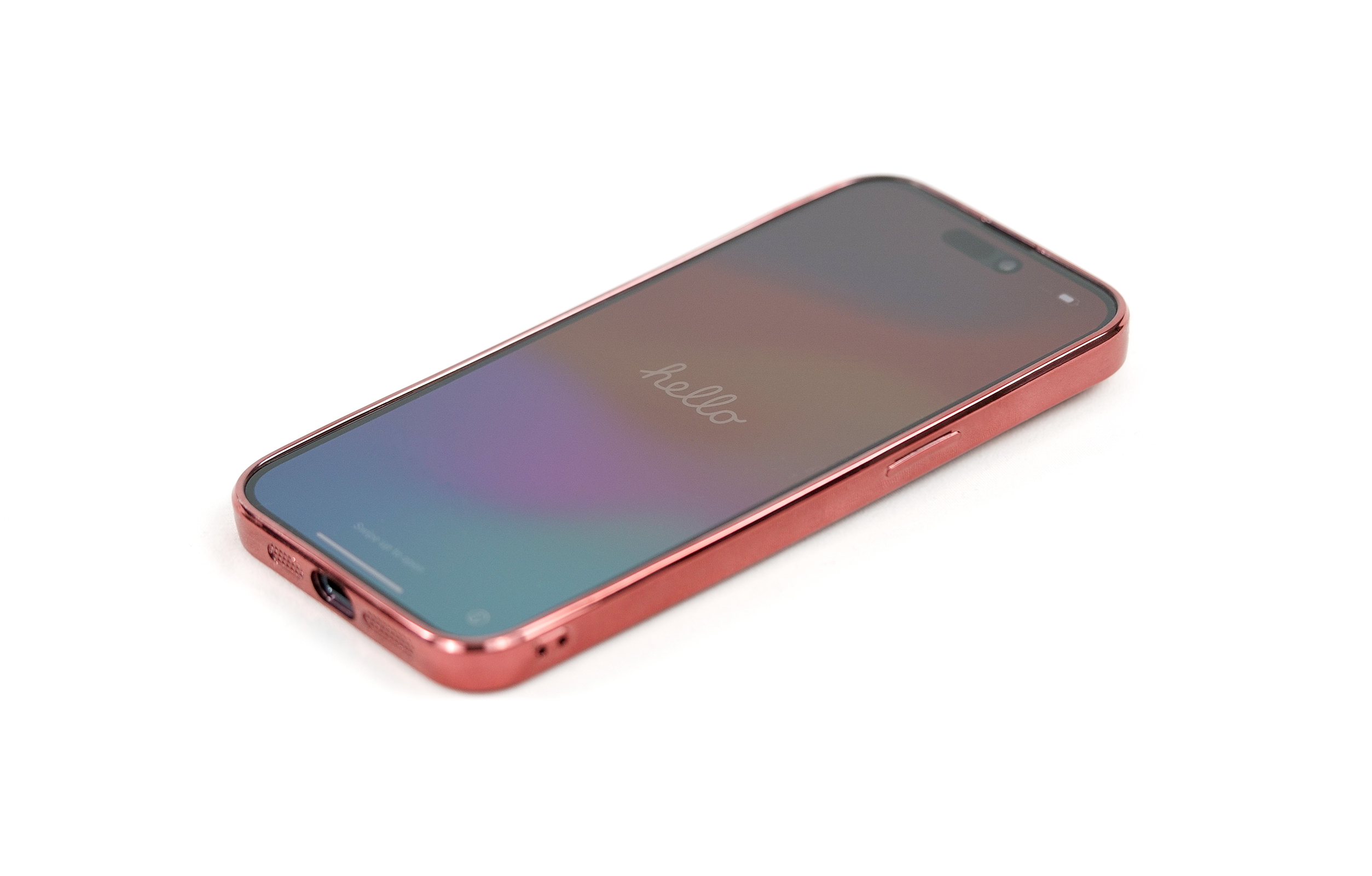 Silikon 15, MagSafe-kompatible, Hülle iPhone Backcover, Apple, Rot ARRIVLY