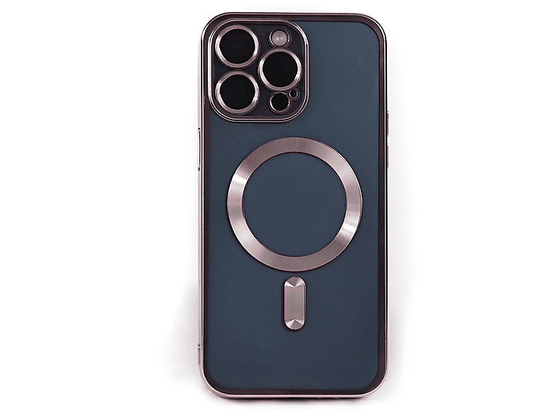 ARRIVLY Silikon Hülle MagSafe-kompatible, Backcover, Plus, 15 iPhone Rosa Apple