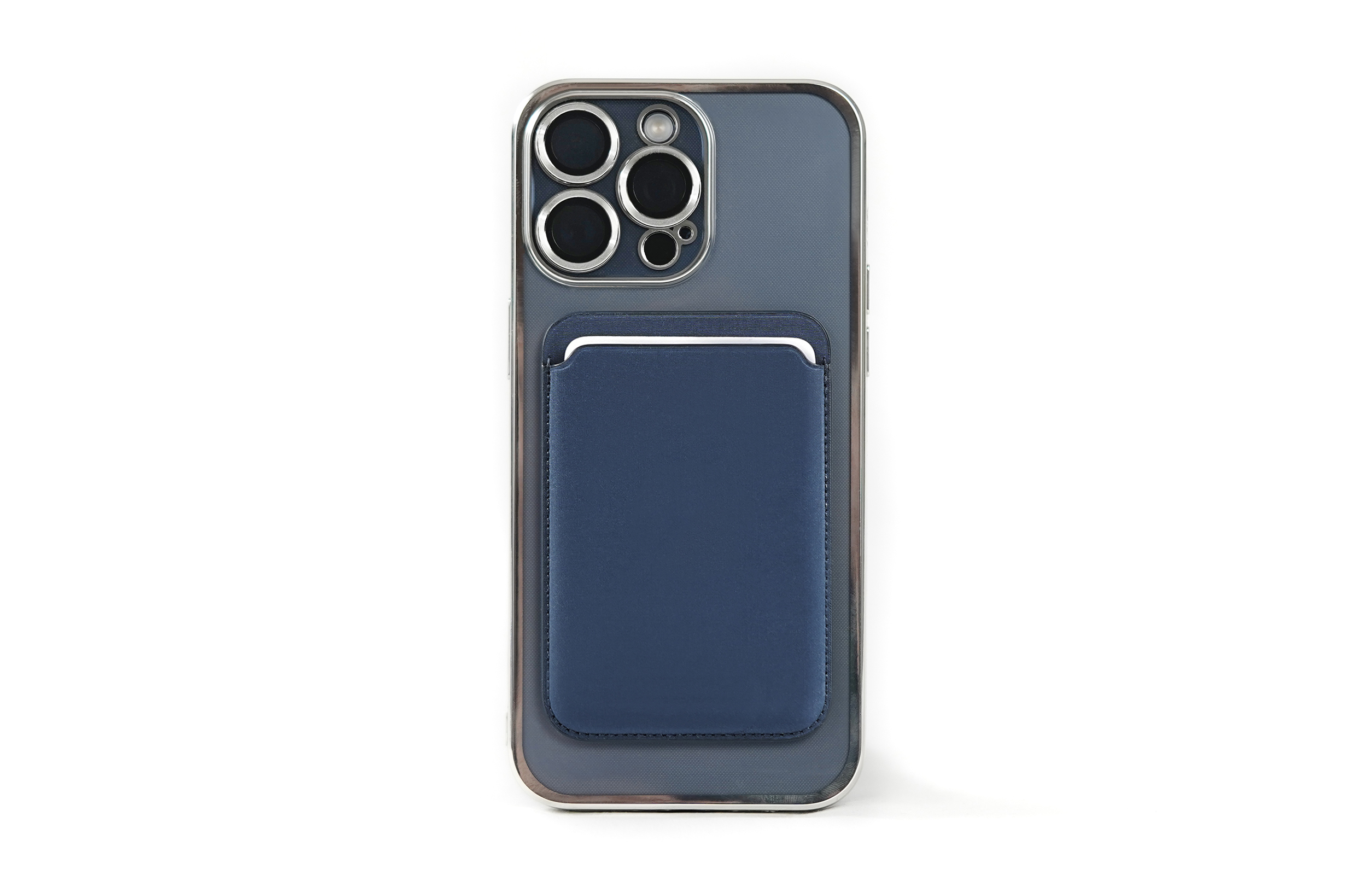 ARRIVLY Silikon Hülle 15 Plus, Apple, Backcover, Silber MagSafe-kompatible, iPhone