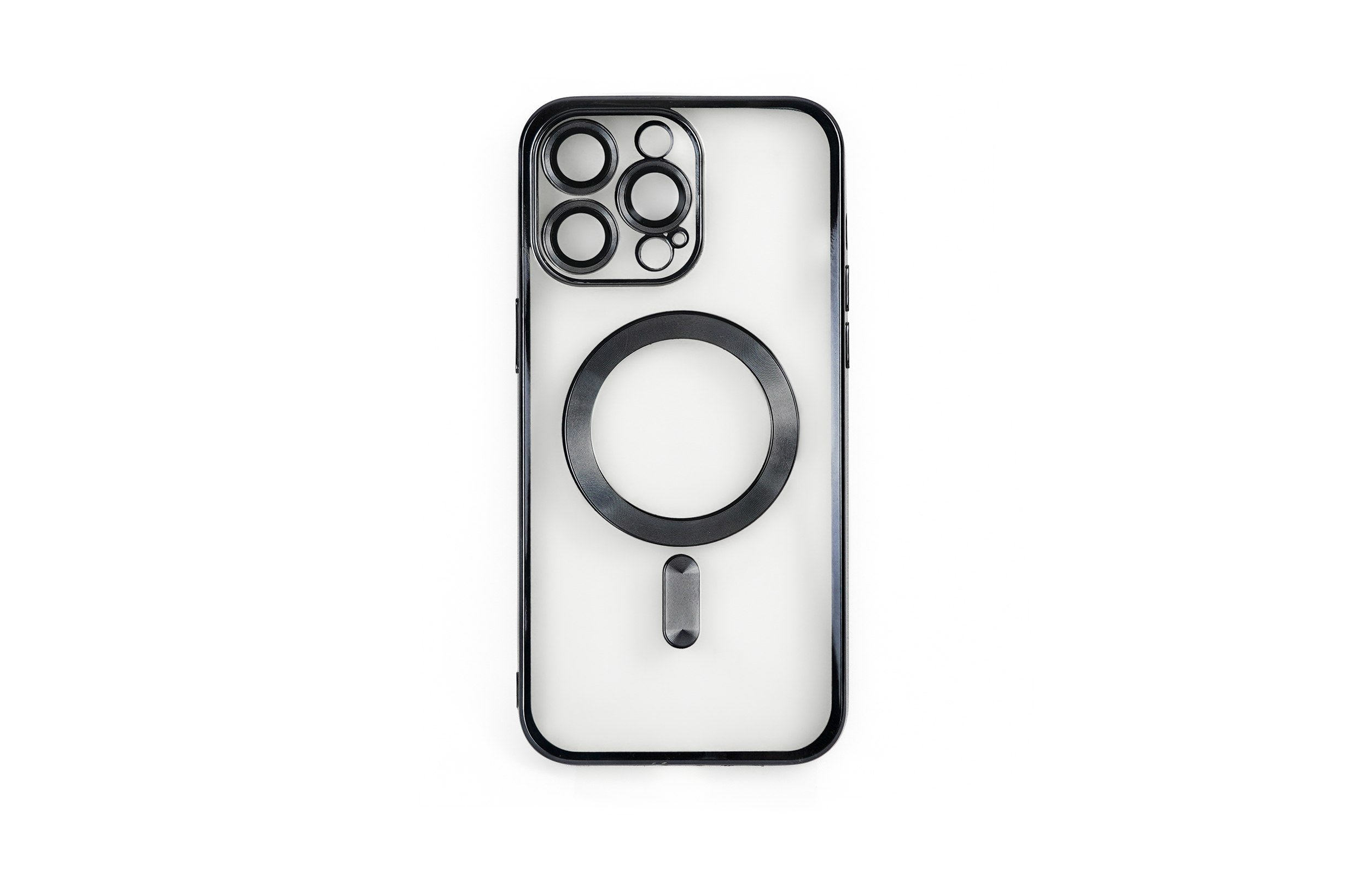 MagSafe-kompatible, Schwarz Hülle Plus, Apple, Silikon iPhone ARRIVLY Backcover, 15