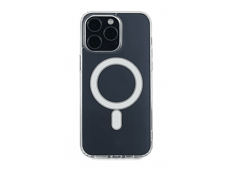 ARRIVLY Silikon-Acryl Hülle MagSafe-kompatible, Backcover, Transparent 15, iPhone Apple