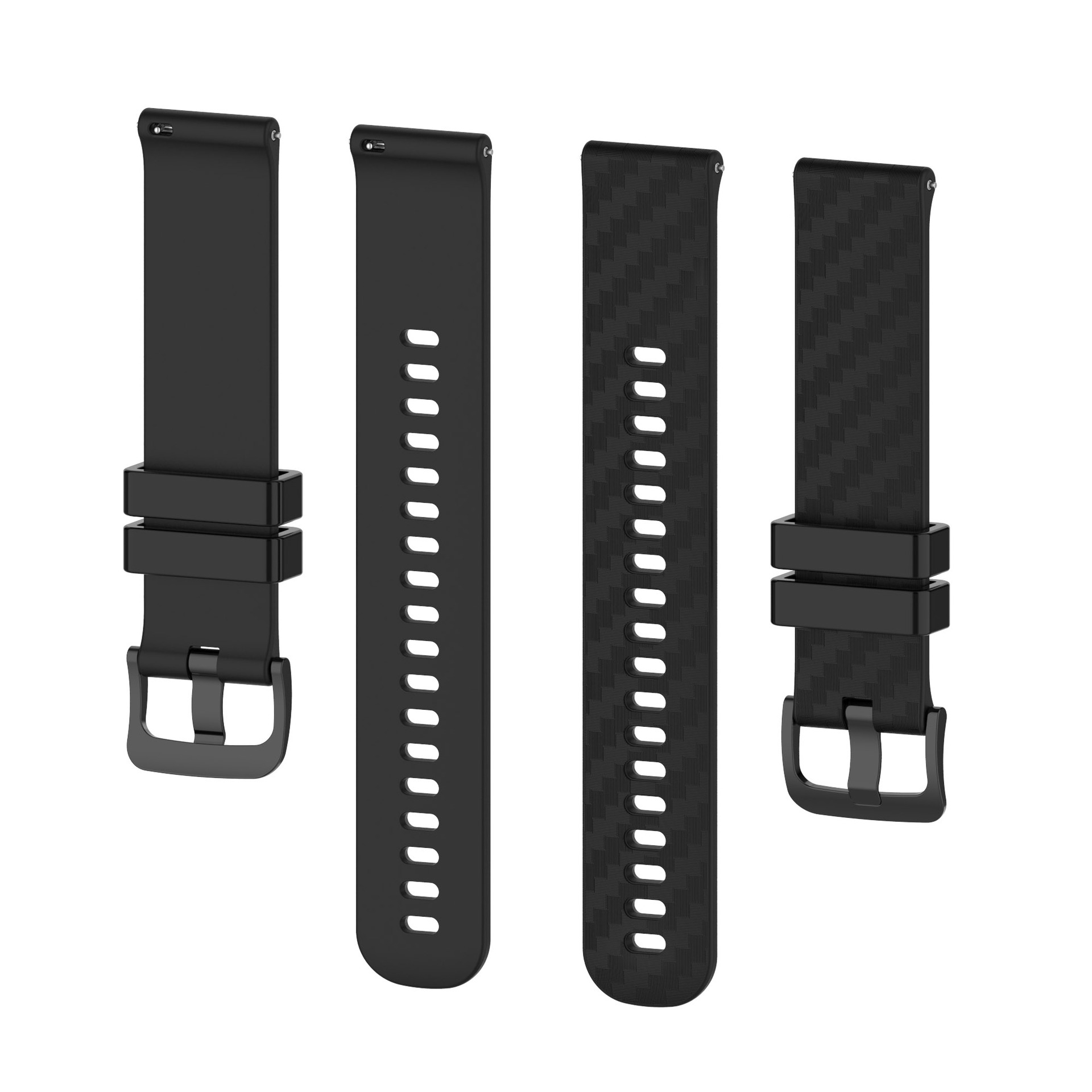 INF Armband für Garmin Venu Vivoactive 4 Schwarz / / mm, Ersatzarmband, 22 Vivoactive Vivoactive / Garmin, Venu 4 3 Vivoactive 22 mm, 3 