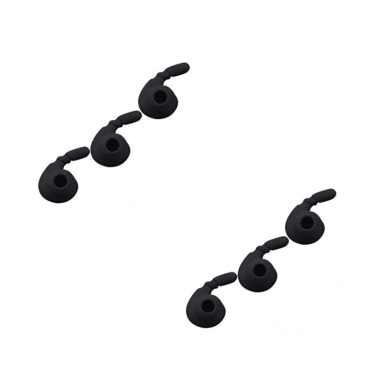 INF Rutschfeste Silikon-Ohrstöpsel für JBL Schwarz Ohrstöpsel für: passend mm JBL 3,8–5,5 Paar 5 Kopfhörer