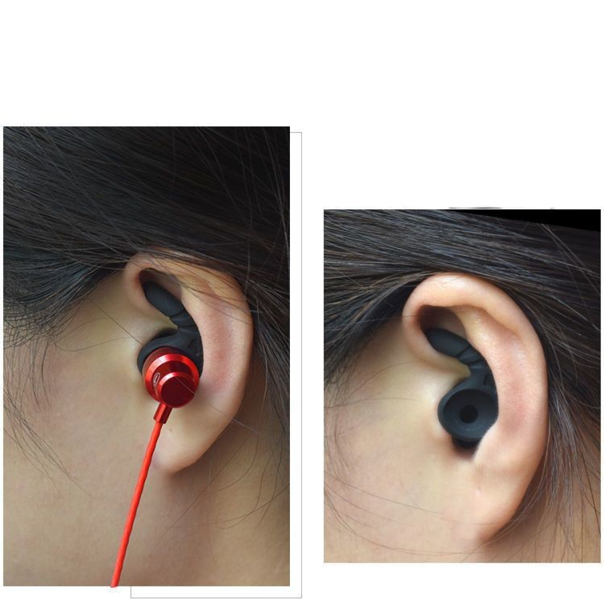 3,8–5,5 für JBL mm 5 Schwarz JBL für: INF Paar Rutschfeste passend Silikon-Ohrstöpsel Ohrstöpsel Kopfhörer,