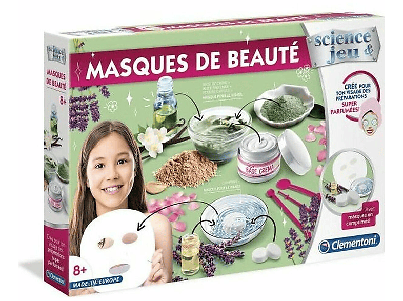 CLEMENTONI Science & Jeu  Beauty masks Schminkset für Kinder | home