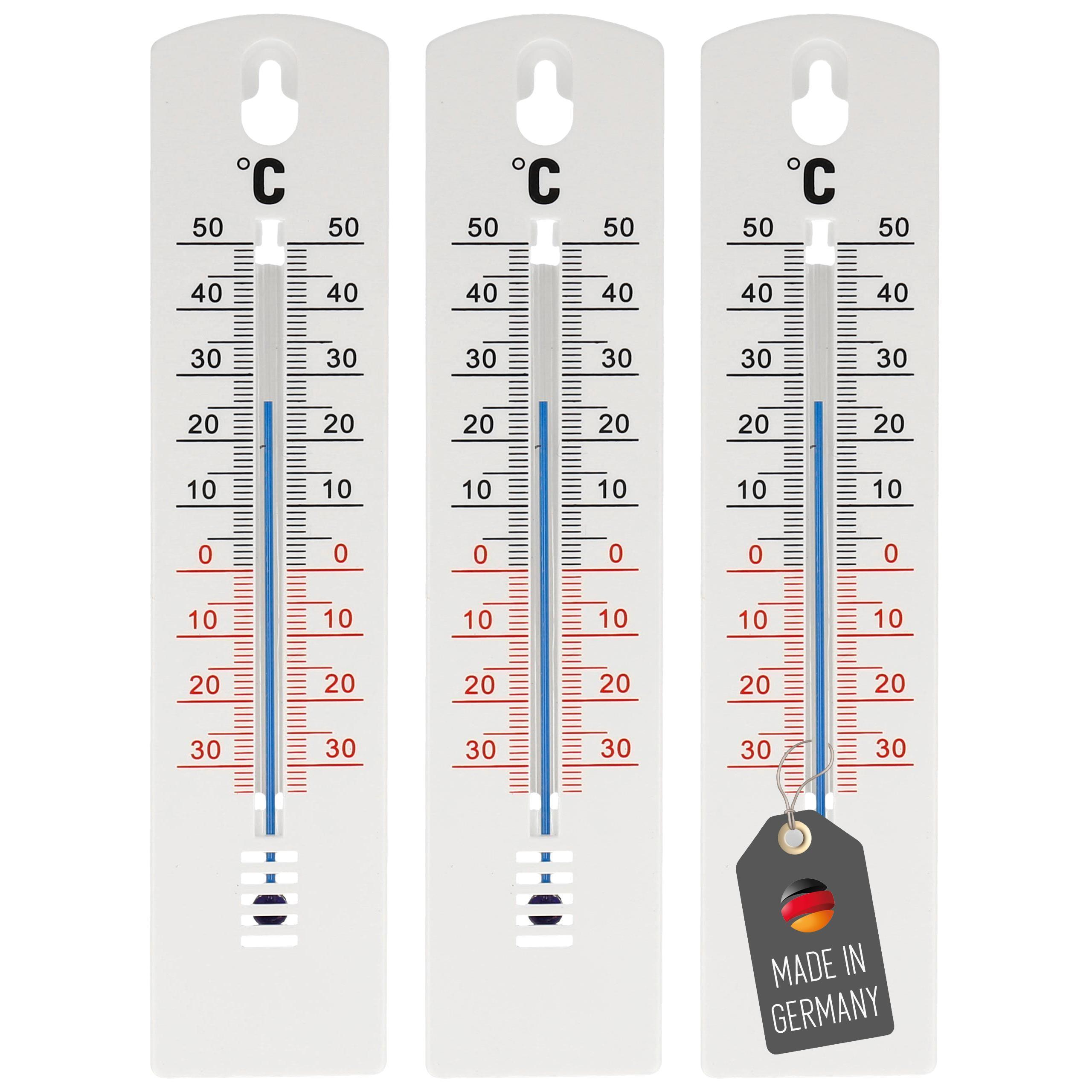 Thermometer Stück Innen Außen & 3 LANTELME