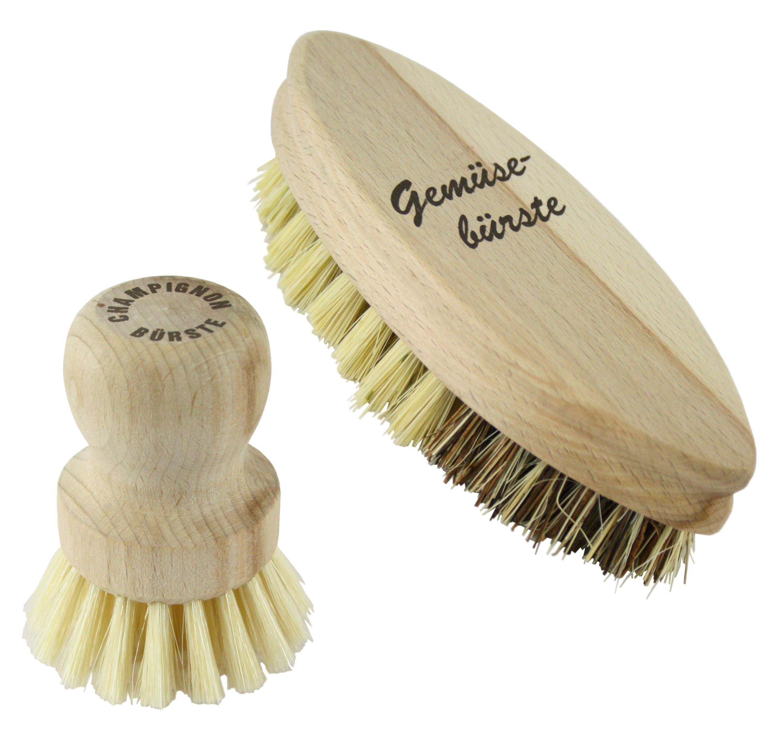 LANTELME tlg Set Bürsten Champignon Gemüse 2