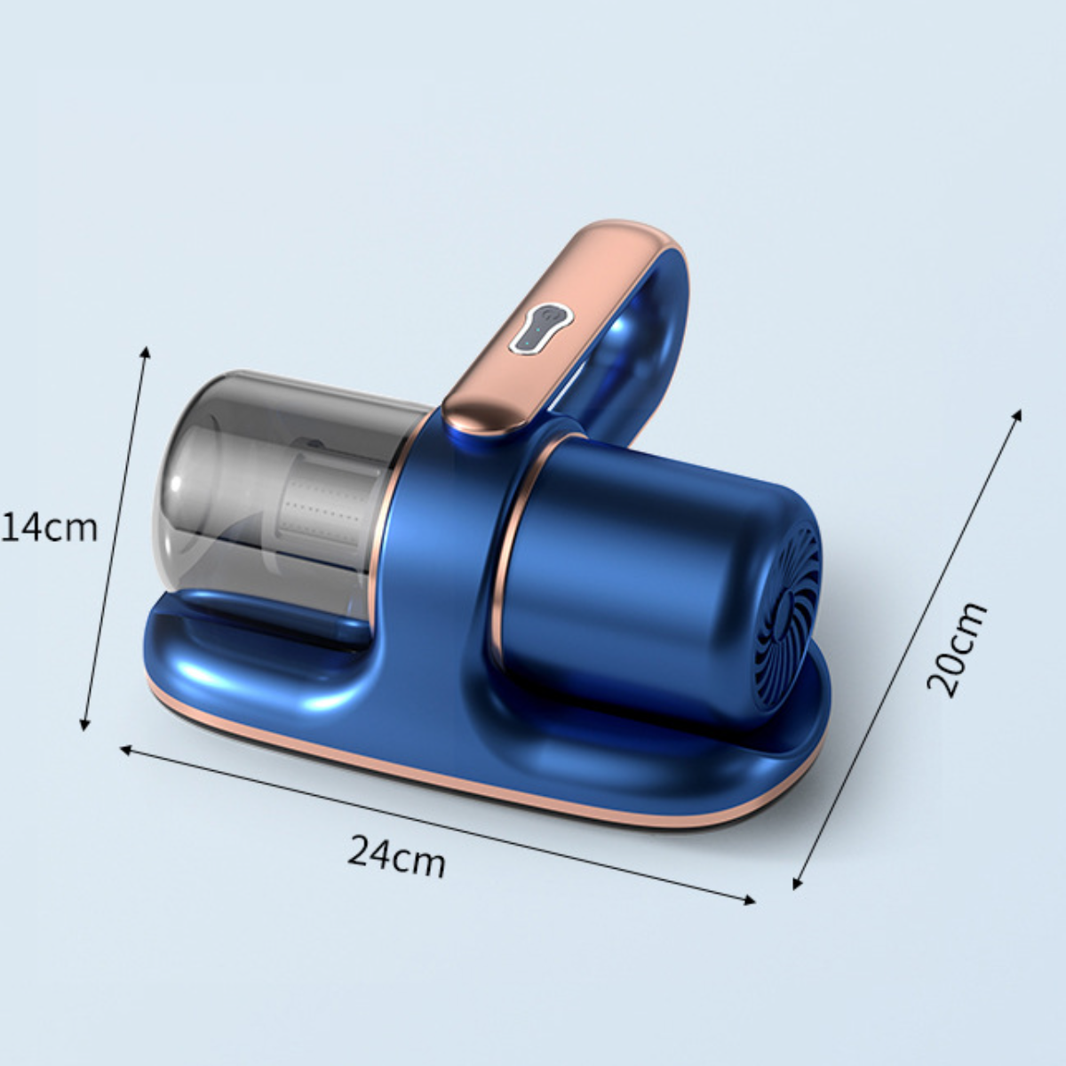 Powered Entfernung Saugkraft, Handstaubsauger, Handgerät Schnurloses USB, by UV-Sterilisation, Grau von UWOT zur Hausstaubmilben: 100 hohe Watt
