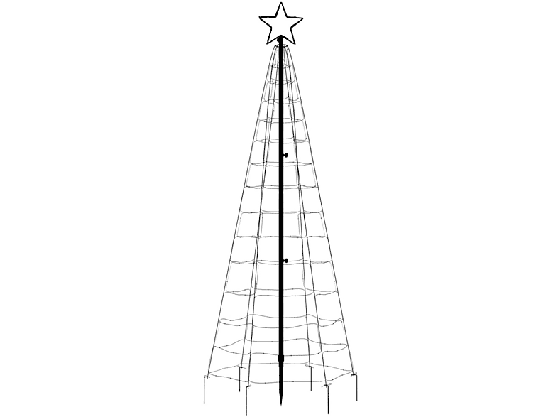 358102 Weihnachtsbaum VIDAXL